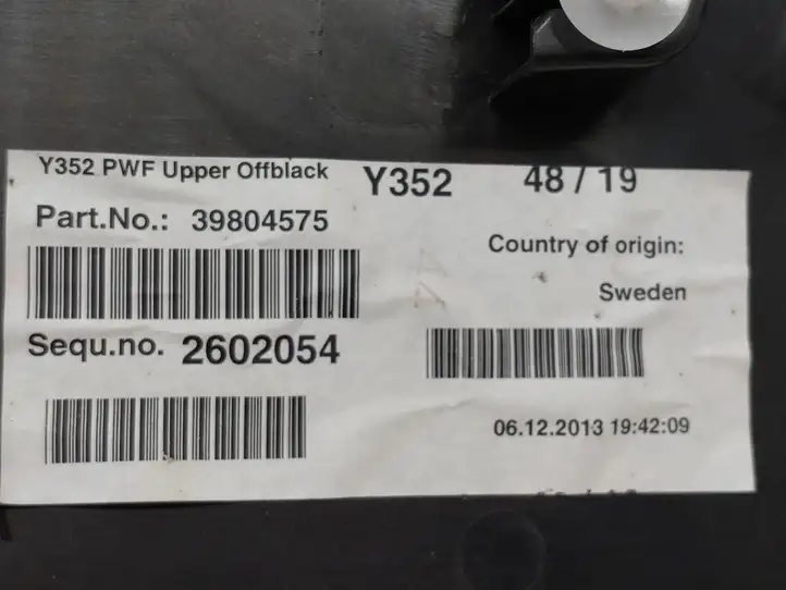 Volvo V60 (2013 - 2018) 31271471 Верхняя обшивка у окна — фото 5