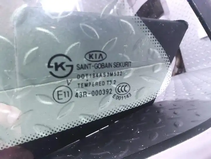 Kia Ceed (2012 - 2015) 87810A2510 Заднее боковое стекло — фото 6