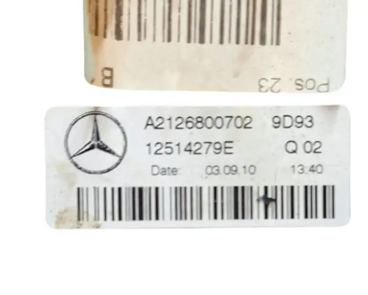 Mercedes-Benz E W212 (2009 - 2016) A2126800702 Пол багажника — фото 6