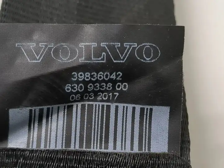 Volvo S90, V90 (2016 - 2020) 39836042 Задний ремень безопасности — фото 4