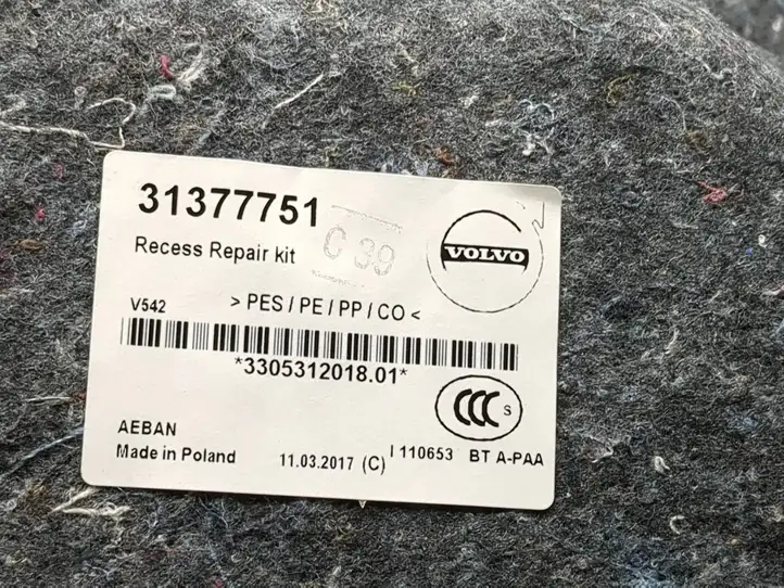 Volvo S90, V90 (2016 - 2020) 31377751 Пол багажника — фото 3