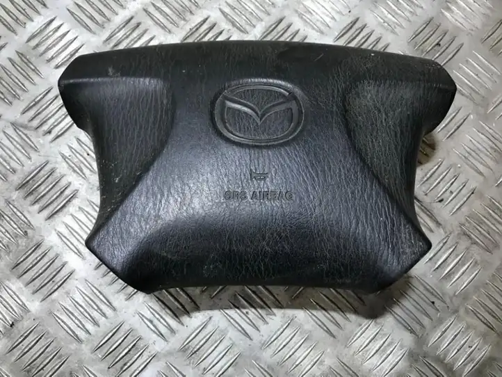 Mazda 626 (1999 - 2002) Подушка безопасности руля — фото 1