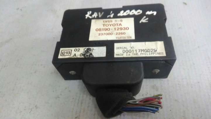 0819012930 Toyota RAV 4 (XA20) Signalizacijos valdymo blokas