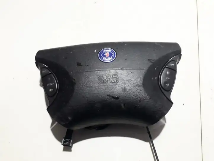 Saab 9-3 Ver1 (1998 - 2005) 57055300 Подушка безопасности руля — фото 1