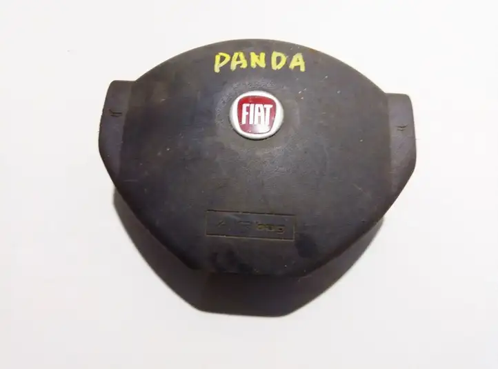 Fiat Panda II (2004 - 2011) 34049348A Подушка безопасности руля — фото 1