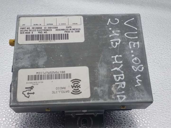 25912359 Opel Antara Navigacijos (GPS) valdymo blokas