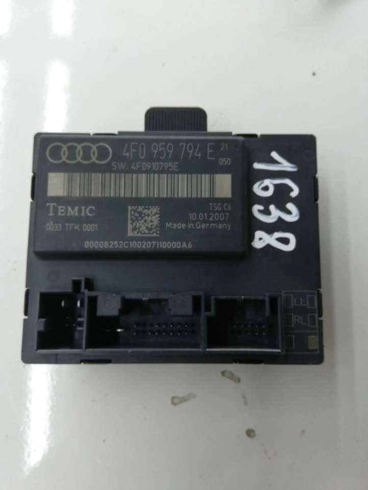 4F0959794E Audi A6 Allroad C6 Durų elektronikos valdymo blokas