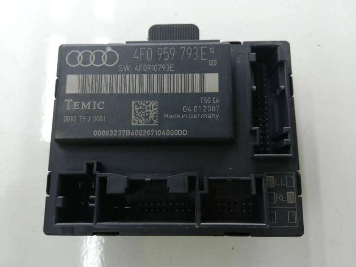 4F0959794E Audi A6 Allroad C6 Durų elektronikos valdymo blokas