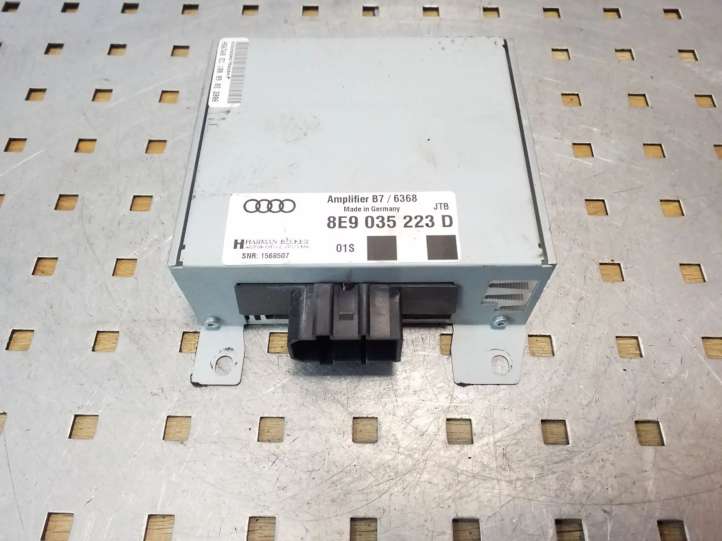 8E9035223D Audi A4 S4 B7 8E 8H Garso stiprintuvas