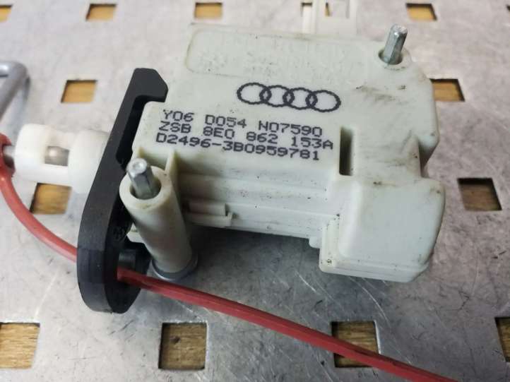 8E0862153A Audi A4 S4 B7 8E 8H Degalų bako dangtelio spyna