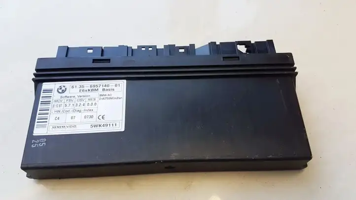 BMW 5 E60 E61 (2004 - 2010) 6135695714001 Модуль комфорта — фото 1
