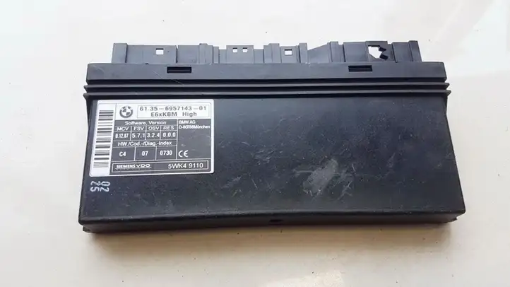 BMW 5 E60 E61 (2004 - 2010) 6135695714301 Модуль комфорта — фото 1