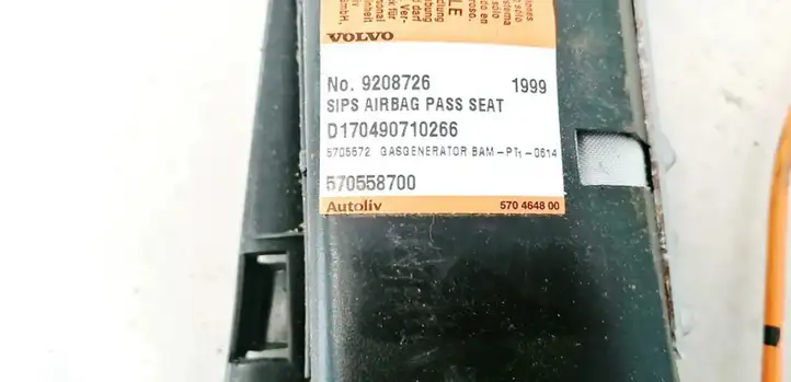 Volvo S80 (1998 - 2004) 9208726 Подушка безопасности сиденья — фото 3