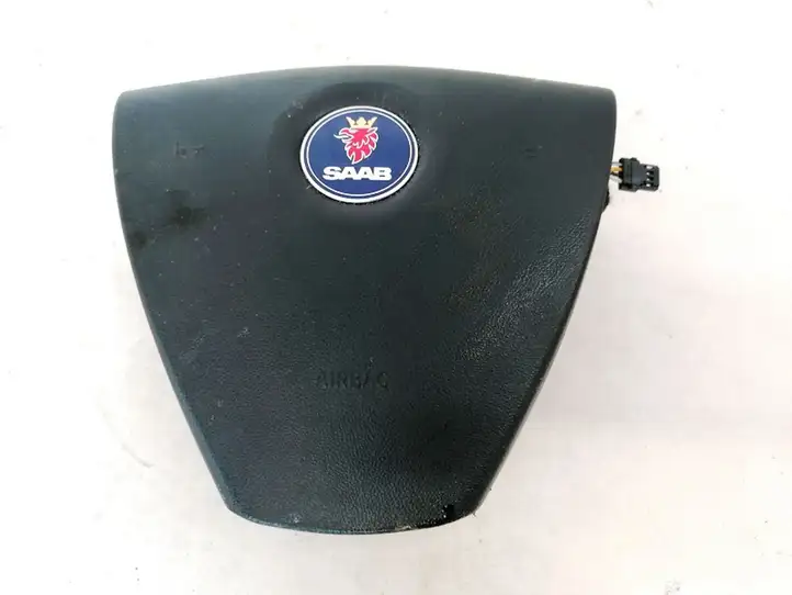 Saab 9-3 Ver2 (2003 - 2007) 600306800D Подушка безопасности руля — фото 1