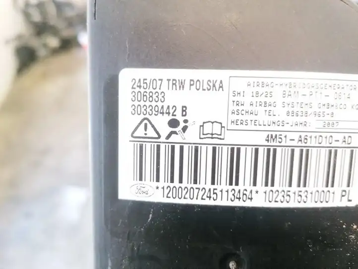 Ford Focus (2005 - 2008) 4m51a611d10ad Подушка безопасности сиденья — фото 3
