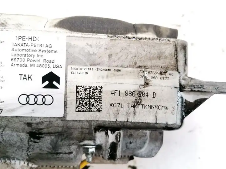 Audi A6 S6 C6 4F (2004 - 2008) 4F1880204D Подушка безопасности пассажира — фото 3