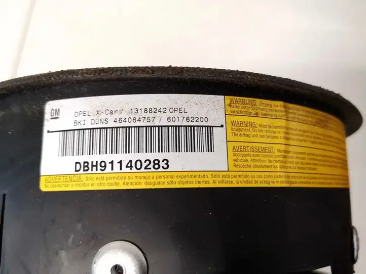 Opel Meriva A (2006 - 2010) 13188242 Подушка безопасности руля — фото 3
