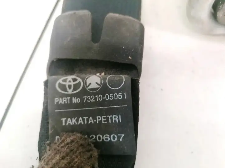 Toyota Avensis T250 (2006 - 2009) 7321005051 Передний ремень безопасности — фото 3