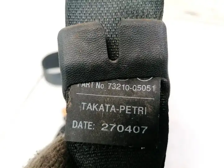 Toyota Avensis T250 (2006 - 2009) 7321005051 Передний ремень безопасности — фото 3