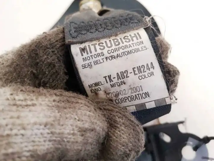 Mitsubishi Pajero (1999 - 2003) tkab2en244 Передний ремень безопасности — фото 3