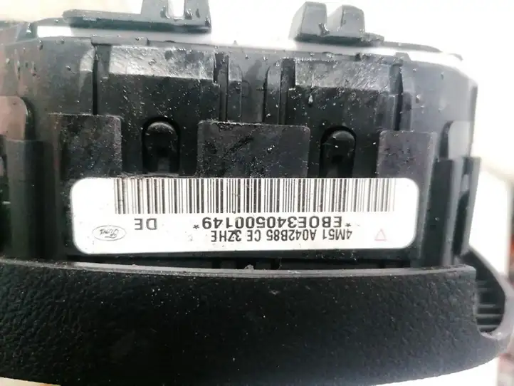 Ford Focus (2005 - 2008) 4M51A042B85CE Подушка безопасности руля — фото 3