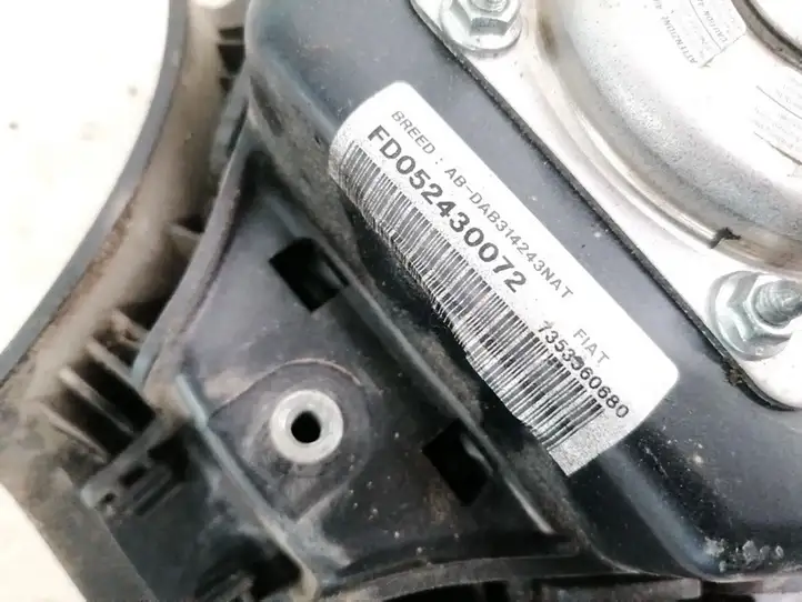 Fiat Ducato (2002 - 2006) 7353060680 Подушка безопасности руля — фото 3