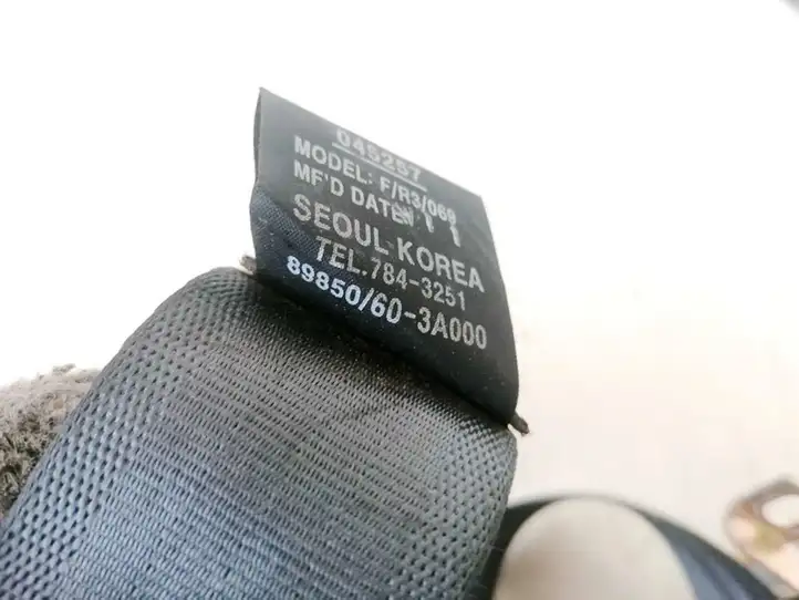Hyundai Trajet (2000 - 2004) 898503A000 Задний ремень безопасности — фото 3