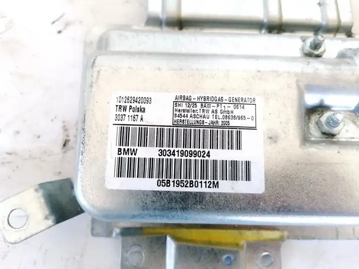BMW X3 E83 (2003 - 2010) 30371167A Подушка безопасности двери — фото 3