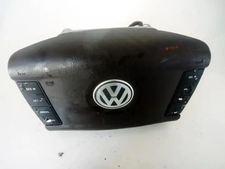 Volkswagen Touareg I (2002 - 2010) 7l6880201da Подушка безопасности руля — фото 1