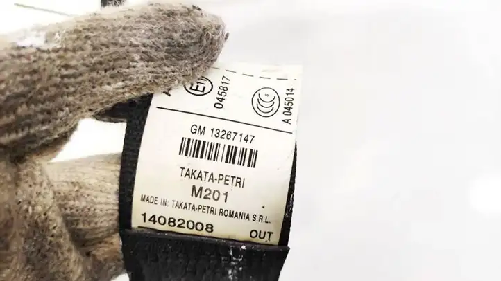 Opel Insignia A (2008 - 2017) 13267147 Задний ремень безопасности — фото 3