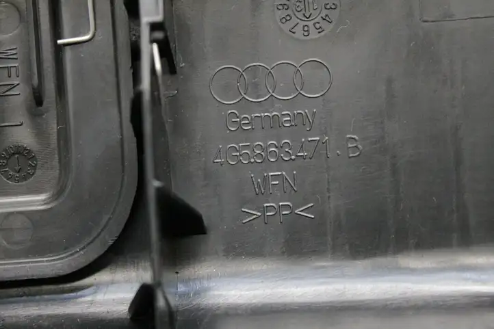 Audi A6 C7 (2011 - 2014) 4G5863471B Отделка порога багажника — фото 9