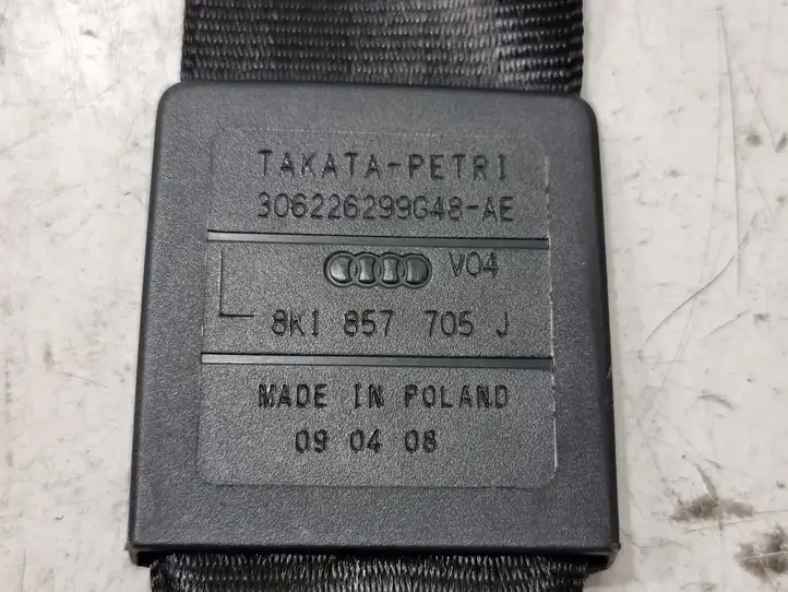 Audi A4 S4 B8 8K (2007 - 2011) 8K1857705J Передний ремень безопасности — фото 9
