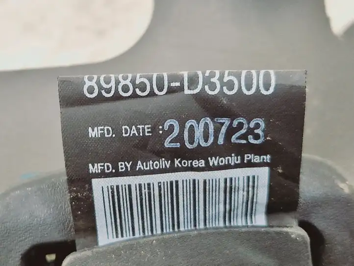 Hyundai Tucson TL (2015 - )  89850D3500 Средний ремень безопасности ()