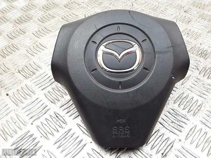 Mazda 3 I (2003 - 2006) gr1a57k95 Подушка безопасности руля — фото 1