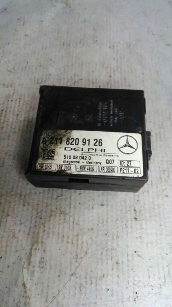 A2118209126 Mercedes-Benz E W211 Signalizacijos valdymo blokas