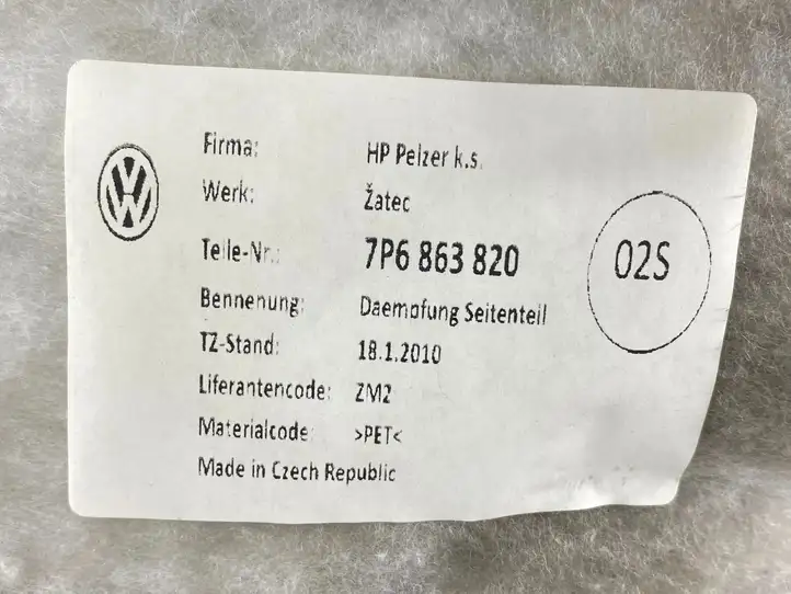 Volkswagen Touareg II (2010 - 2018) 7P6863820 Боковая обшивка багажника — фото 4