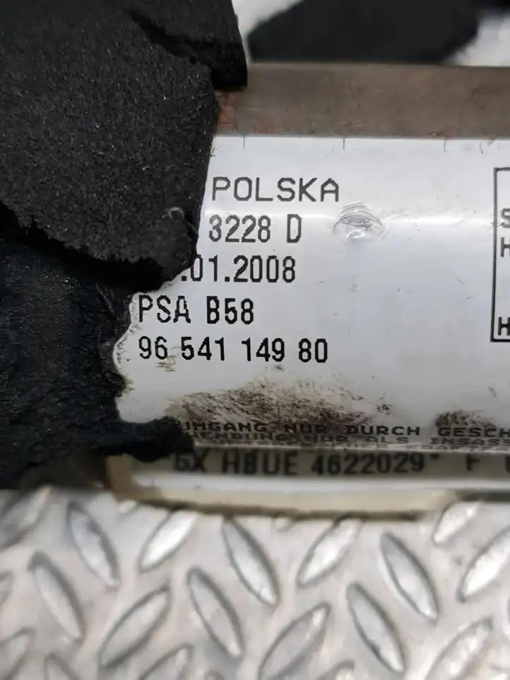 Citroen C4 I Picasso (2006 - 2013) 9654114980 Боковая подушка безопасности шторка — фото 5