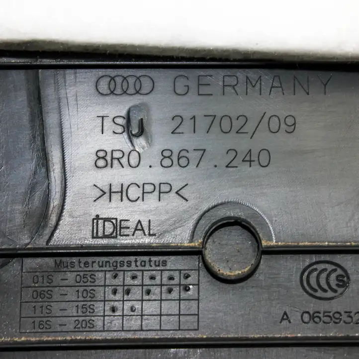 Audi Q5 SQ5 (2008 - 2012) 8R0867240 Верхняя обшивка стойки B — фото 5