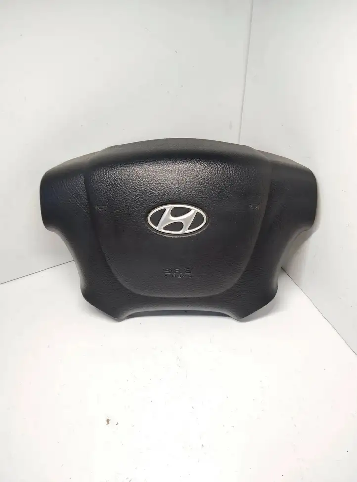Hyundai Santa Fe (2005 - 2009) 16909508 Подушка безопасности руля — фото 1