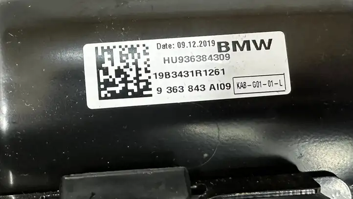 BMW X3 G01 (2018 - 2024) 9363843 Коленная подушка безопасности — фото 3