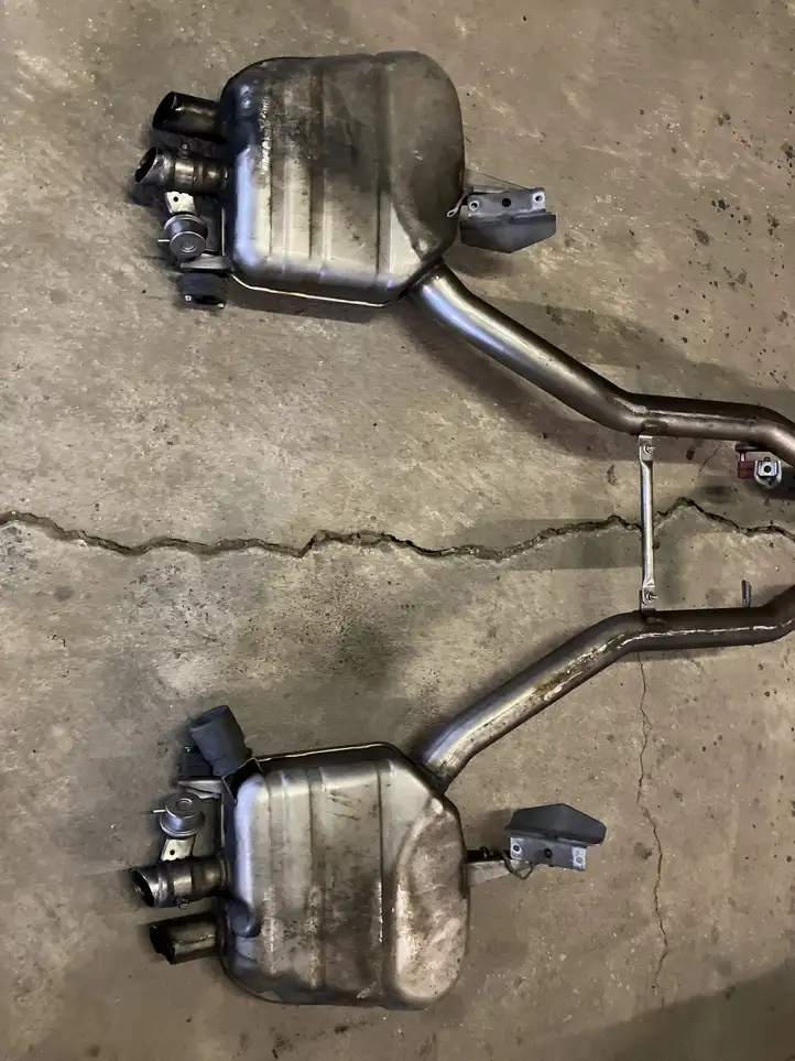 BMW 7 F01 (2008 - 2016) 7578186 Глушитель — фото 2