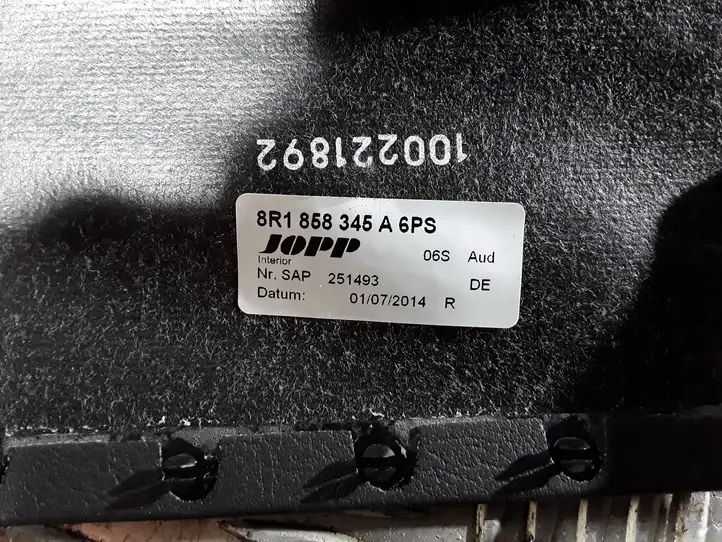 Audi Q5 SQ5 (2012 - 2017) 8R1858345A Обшивка рулевой колонки — фото 3