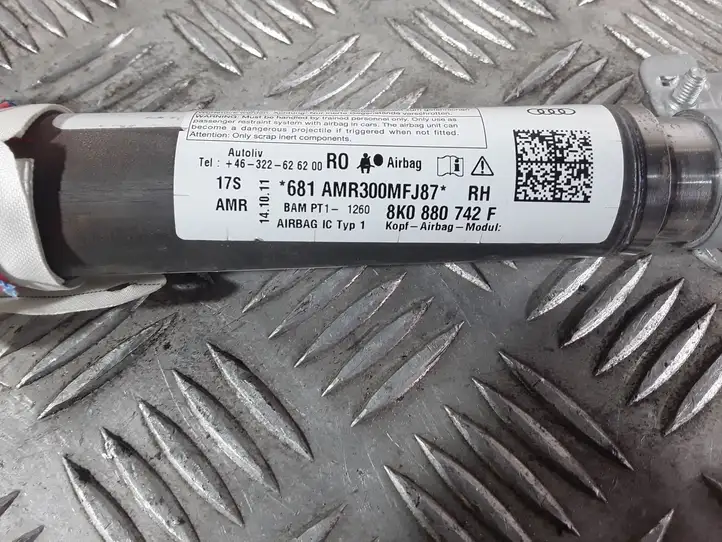 Audi A4 Allroad B8 (2009 - 2011) 8K0880742F Боковая подушка безопасности шторка — фото 4