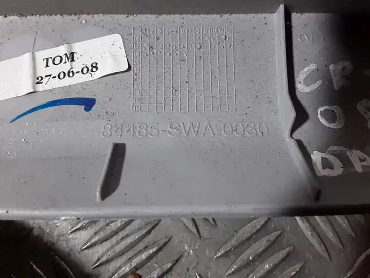 Honda CR-V (2006 - 2009) 84485SWA0030 Обшивка стойки у окна — фото 2