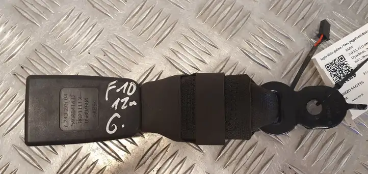BMW 5 F10 F11 (2009 - 2016)  724327504 Замок заднего ремня
