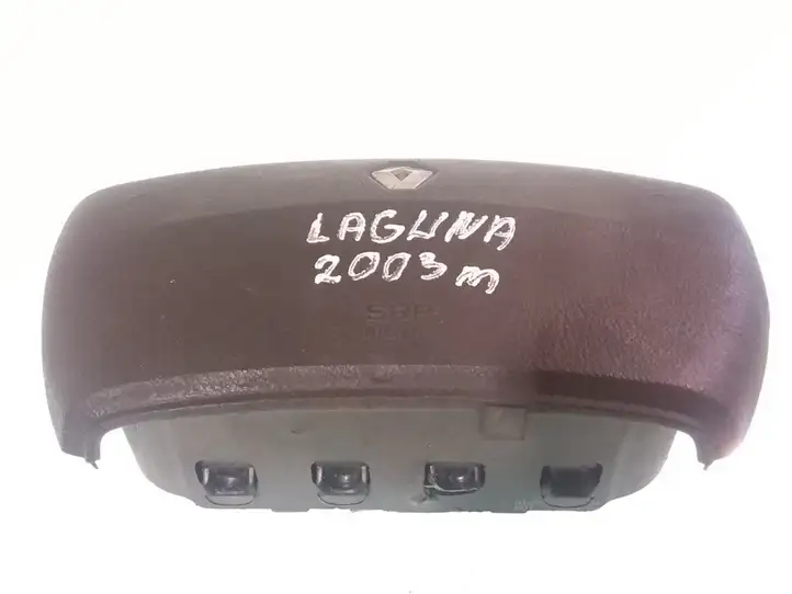 Renault Laguna II (2001 - 2005) 8200071201A Подушка безопасности руля — фото 1
