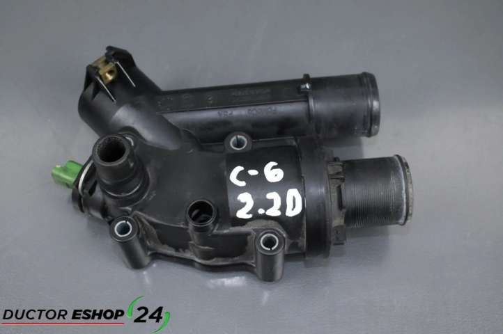 9657182080 Citroen C6 Termostatas/ termostato korpusas