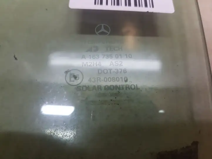 Mercedes-Benz ML W163 (1997 - 2005) Стекло задней двери — фото 2