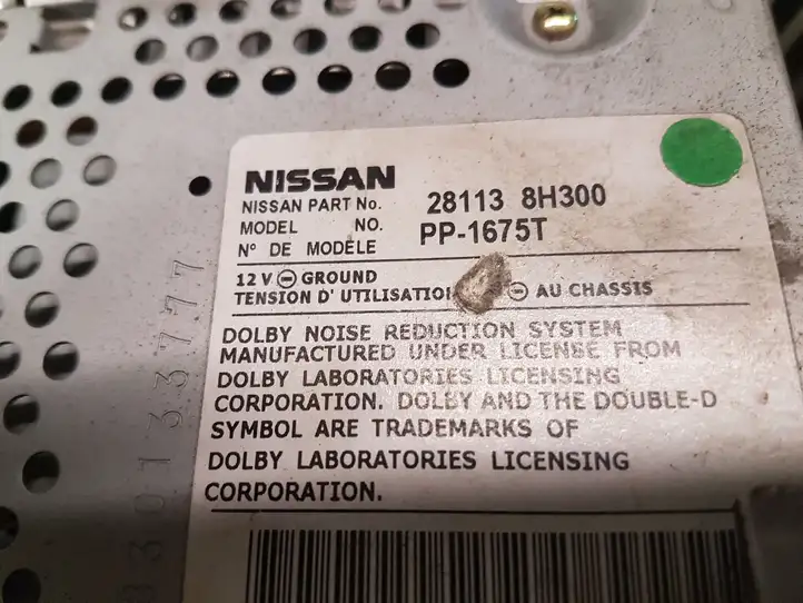 Nissan X-Trail T30 (2001 - 2007) 281138H300 Магнитола / мультимедийная система — фото 3