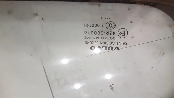 Volvo S60 (2000 - 2004) 43R000016 Форточка двери — фото 2